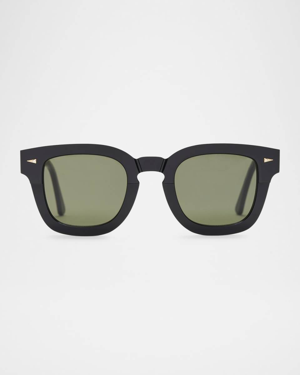 Dragon Square Acetate & Nylon Sunglasses